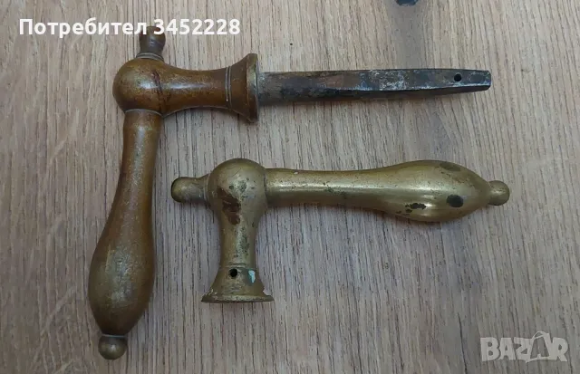 дръжки за врата бронз винтидж за колекционери , снимка 6 - Антикварни и старинни предмети - 48655700