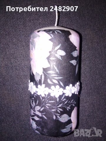 Стилна декоративна свещ, снимка 9 - Други - 38388649