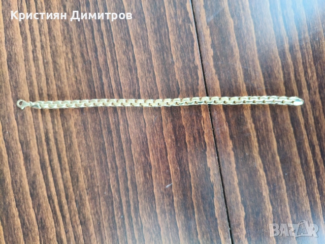 Нова  мъжка златна гривна, снимка 5 - Гривни - 53188348