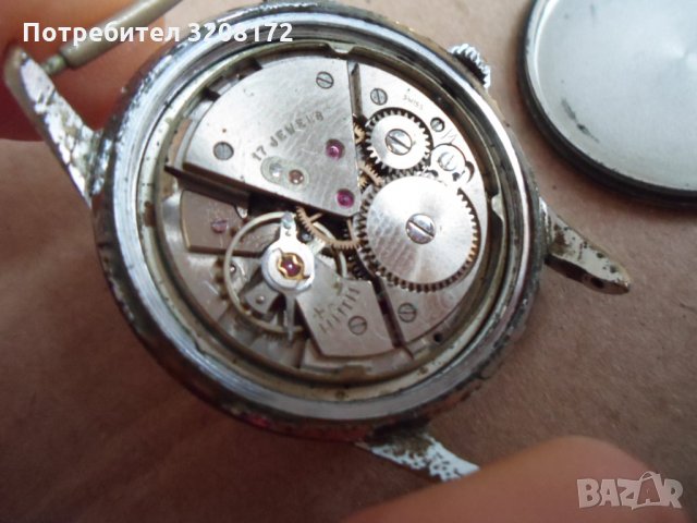 рядък швеицарски часовник /Силвана/17камъка-работи, снимка 8 - Мъжки - 34666775