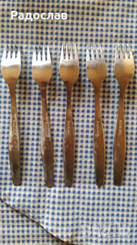 вилици от периода на СССР, снимка 2 - Прибори за хранене, готвене и сервиране - 43928672