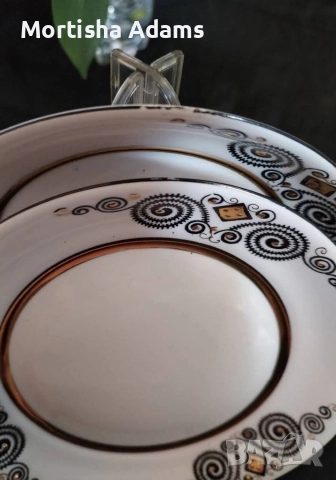 Съветски комплект- костен порцелан , снимка 6 - Сервизи - 52567208