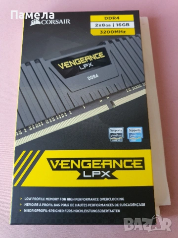 Corsair Vengeance LPX РАМ Памет 2x8GB DDR4 3200 - CMK16GX4M2E3200C16, снимка 3 - RAM памет - 53131084