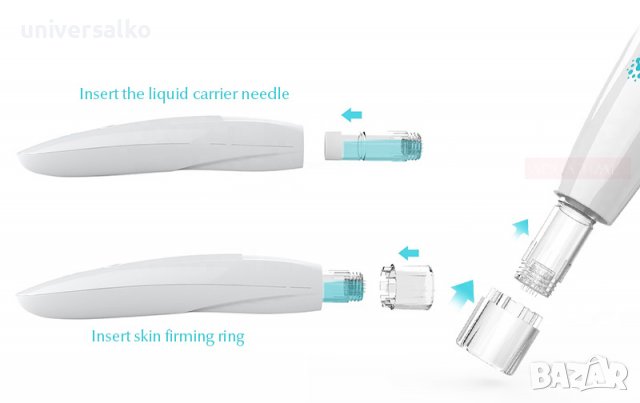 Hydra Pen мезотерапия за коса и кожа, стрии, косопад, акне, целулит Хидро пен, снимка 14 - Козметични уреди - 39669826