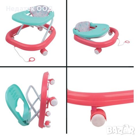  Бебе кукла с проходилка, със звуци и аксесоари, 35,5см, снимка 2 - Кукли - 43730431