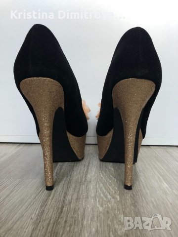 Обувки на висок ток, снимка 4 - Дамски обувки на ток - 33488144