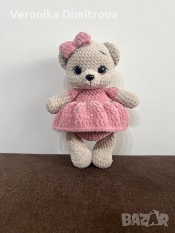 Плетено мече, снимка 3 - Плюшени играчки - 52023885