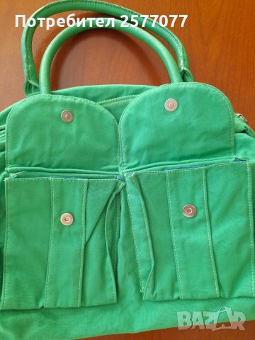 Дамска чанта от плат 30/29/17 см, снимка 8 - Чанти - 38017343