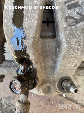 Спирачен апарат заден десен за Тойота Авенсис Т25.2003-2008г, снимка 4 - Части - 37263501