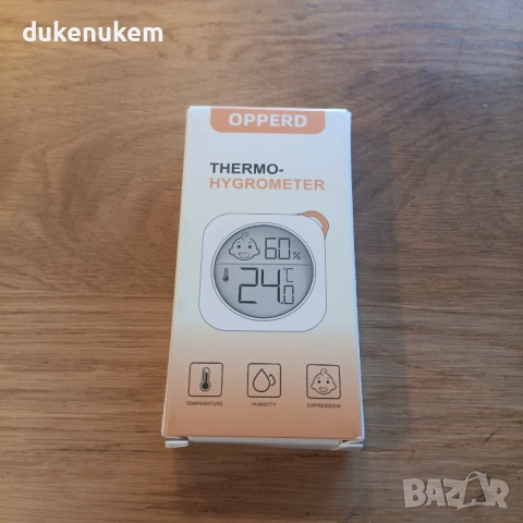 Комплект 2 бр. Мини дигитален термометър-хигрометър, снимка 10 - Други стоки за дома - 53120871