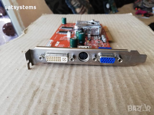 Видео карта ATi Radeon Asus A9550 GE 128MB AGP, снимка 2 - Видеокарти - 28788346