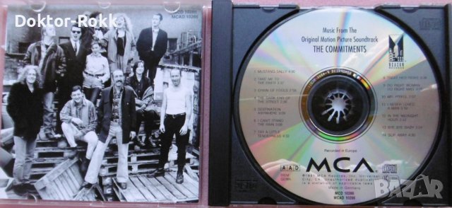 The Commitments (1991) - Soundtracks - CD, снимка 3 - CD дискове - 37932390