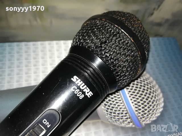 shure c608 profi mic-комплект, снимка 8 - Микрофони - 28960220