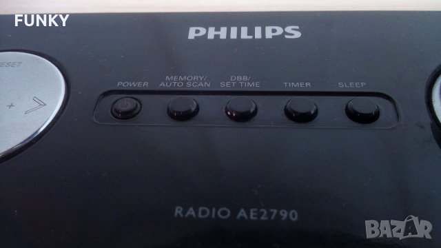 Портативно радио PHILIPS AE2790/12, снимка 8 - Радиокасетофони, транзистори - 28582900