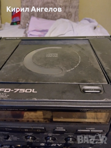 Sony cfds 750, снимка 4 - Радиокасетофони, транзистори - 53215974