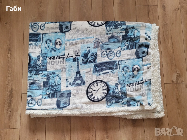 Поларено одеало , снимка 5 - Олекотени завивки и одеяла - 53147034