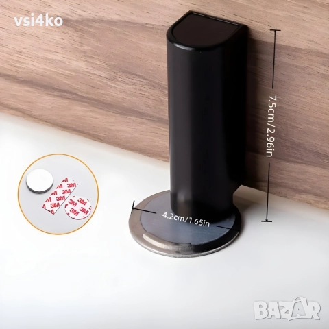Магнитен стопер за врата