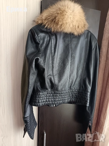 Кожено яке естествена кожа , снимка 5 - Якета - 53570710