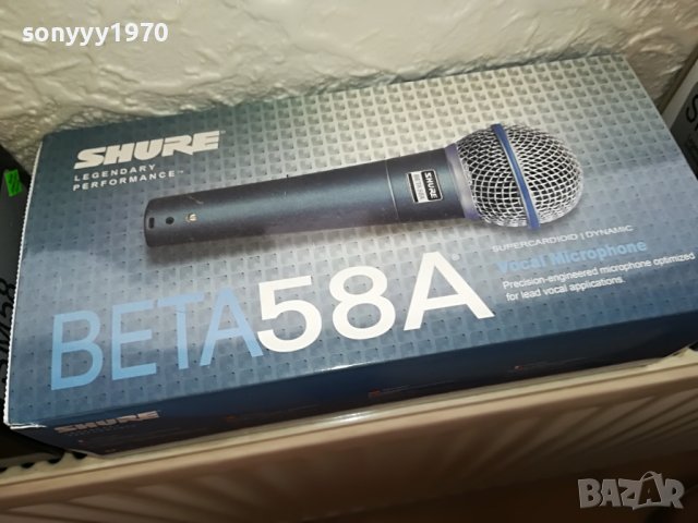 SHURE BETA-БЕЗ БУТОН КОМПЛЕКТ МИКРОФОН 0308221850, снимка 5 - Микрофони - 37587477