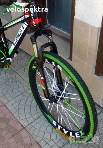 СТРАЙК Екс ! 26 цола ! 2х6 скорости ! Диск ! Германия!, снимка 9 - Велосипеди - 51583296