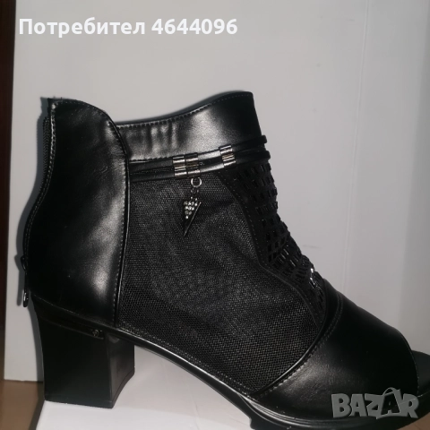 Отворени боти , снимка 5 - Дамски обувки на ток - 52324429