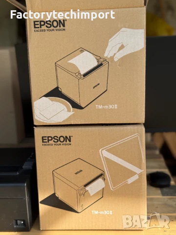 Термопринтер Epson TM-m30II, Wi-Fi, Bluetooth, POS, снимка 3 - Принтери, копири, скенери - 51275382