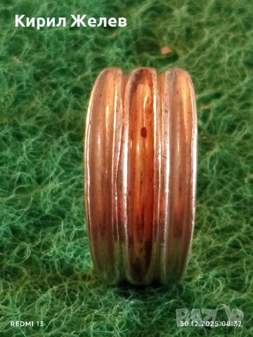 Красив сребърен пръстен висока проба сребро майсторска изработка 44192, снимка 2 - Пръстени - 52933281