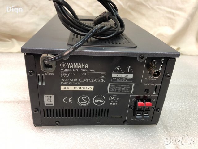 Yamaha CRX-O40, снимка 9 - Ресийвъри, усилватели, смесителни пултове - 33433877