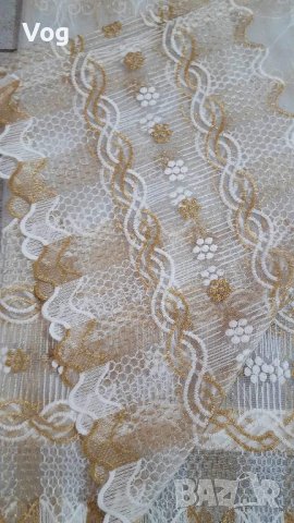 Пердетата са готови за закачане ушити са имат кукички