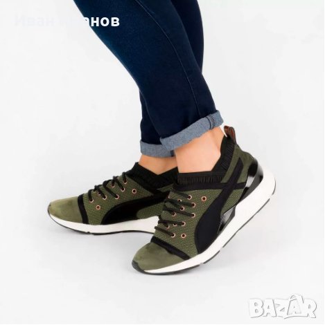 маратонки Puma Shoes Pearl VR Wn Olive Night Black  номер 39 