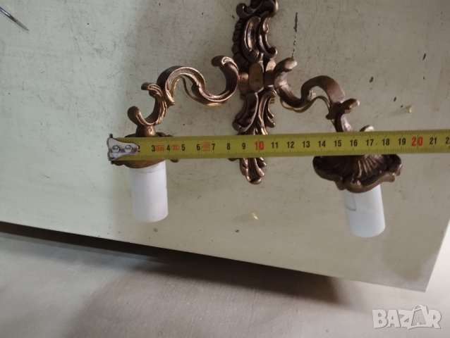 Бароков аплик за стена, снимка 3 - Лампи за стена - 43818209