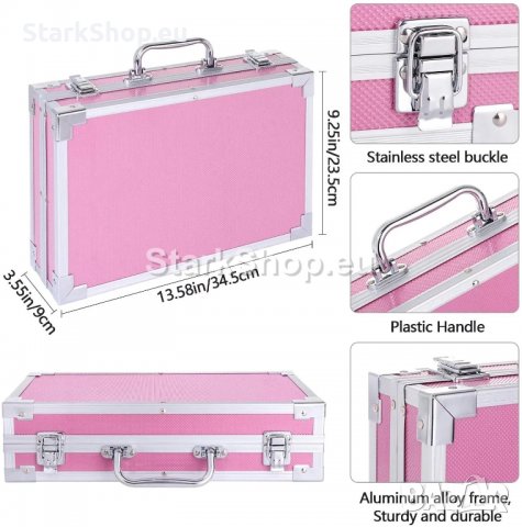 Детски комплект за рисуване в куфарче от 145 части, снимка 4 - Рисуване и оцветяване - 38425594