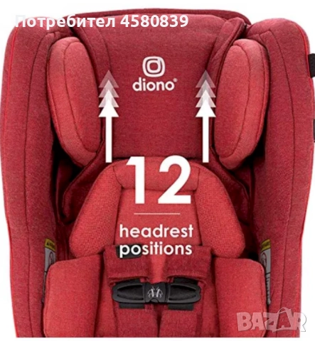 Столче за кола Diono Rainier 2 AXT, снимка 7 - Столчета за кола и колело - 51550833