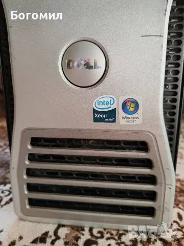 Продавам работна станция DELl T5400 Xeon , снимка 2 - Работни компютри - 47832659