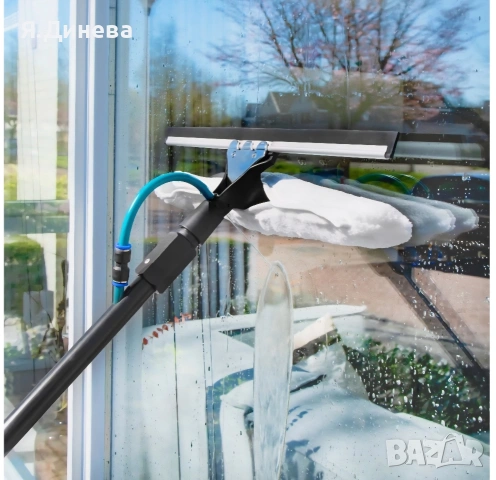Комплект за почистване на прозорци Vonroc  6,50м, снимка 3 - Други стоки за дома - 53249926