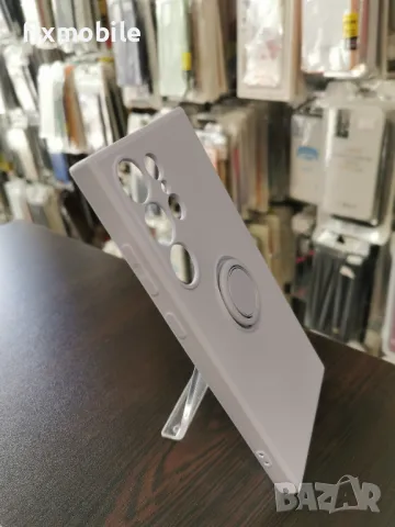 Samsung Galaxy S24 Ultra Силиконов гръб/кейс Ring, снимка 3 - Калъфи, кейсове - 47373225