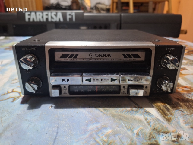 Ретро авторадиокасетофон Орион