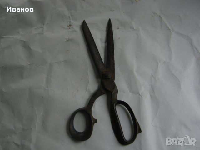 стара шивашка ножица, снимка 1 - Антикварни и старинни предмети - 36650431