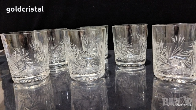 кристални чаши за уиски , снимка 7 - Антикварни и старинни предмети - 52778212