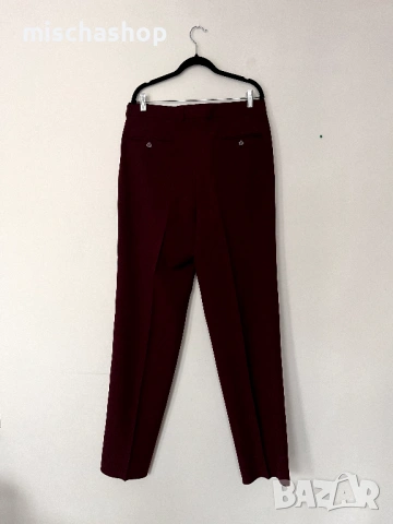 Панталон Andrews бордо - нов с етикет, снимка 3 - Панталони - 53414515