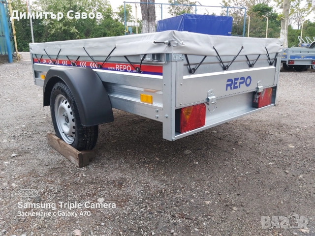 Туристическо ремарке REPO RPP с плосък брезент, снимка 10 - Ремаркета - 52116685