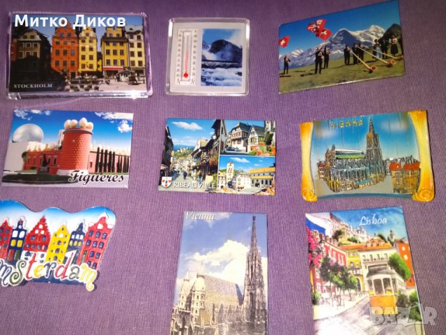 Магнити -Холандия-Австрия-Швеция-Швейцярия-Австрия, снимка 3 - Колекции - 34937951