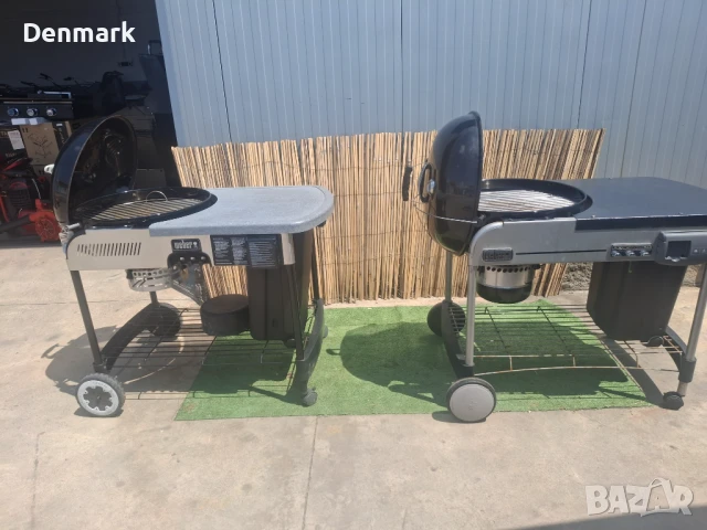 Барбекюта на дървени въглища Weber , снимка 2 - Барбекюта - 50740939