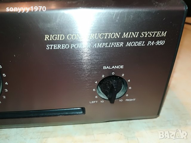 akai pa-950 stereo power amplifier-внос германия 3010221241, снимка 7 - Ресийвъри, усилватели, смесителни пултове - 38499170