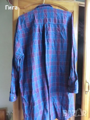 Дълга ленена риза PULL & BEAR, снимка 4 - Ризи - 40816900