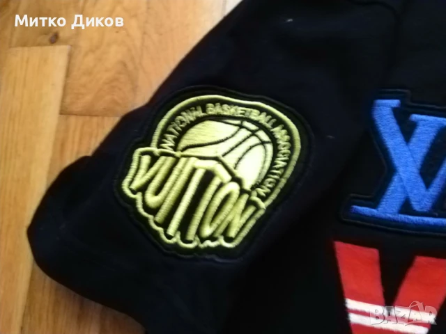 Луис Витон multi patch NBA Logo 2021 баскетбол памук размер М, снимка 10 - Баскетбол - 50576865