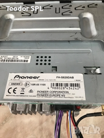 2дин pioneer FH-S820dab, снимка 10 - Аксесоари и консумативи - 51437600