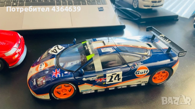 McLaren f1 1:18, снимка 4 - Колекции - 51937567