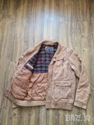 Страхотно мъжко кожено яке , ROVER & LAKES , размер 52, естествена кожа , снимка 7 - Якета - 49073782