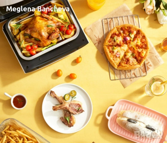 Трислоен Еър Фраеър със страхотно голям капацитет, снимка 4 - Фритюрници - 53070119